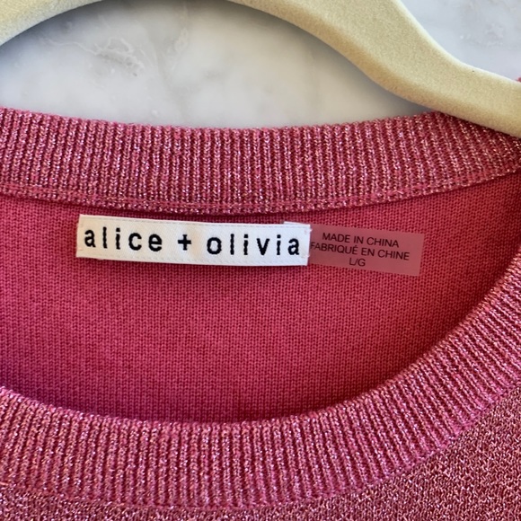 Alice + Olivia Sparkling sweater - Picture 4 of 11